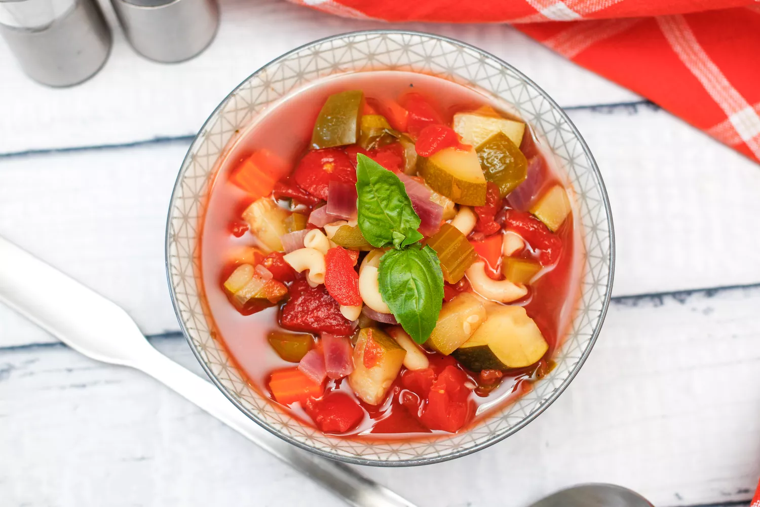 Minestrone végétarien