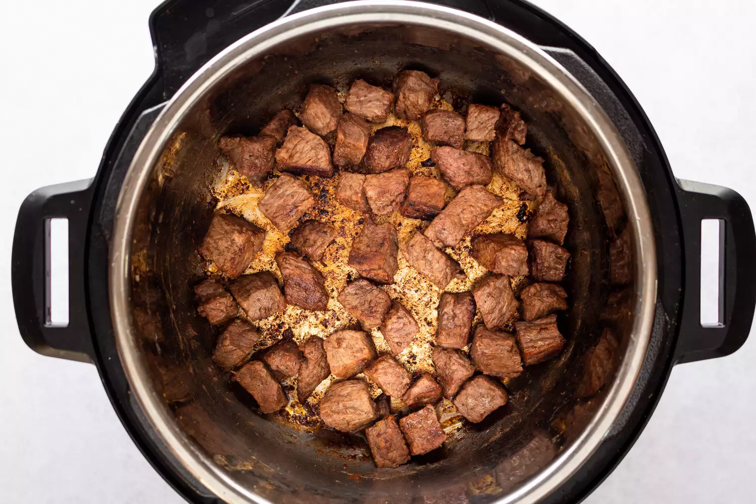 Faire sauter le bœuf dans l'Instant Pot