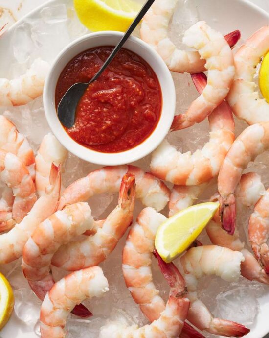 Cocktail de crevettes parfait