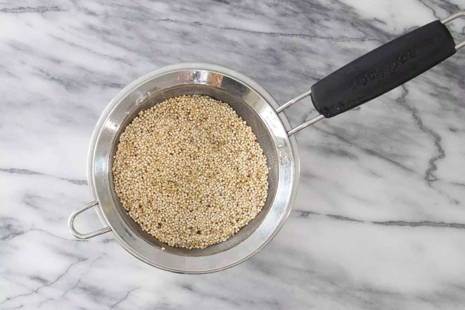 rincer le quinoa