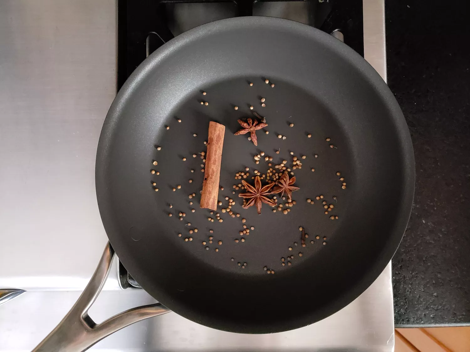 Torréfaction des épices