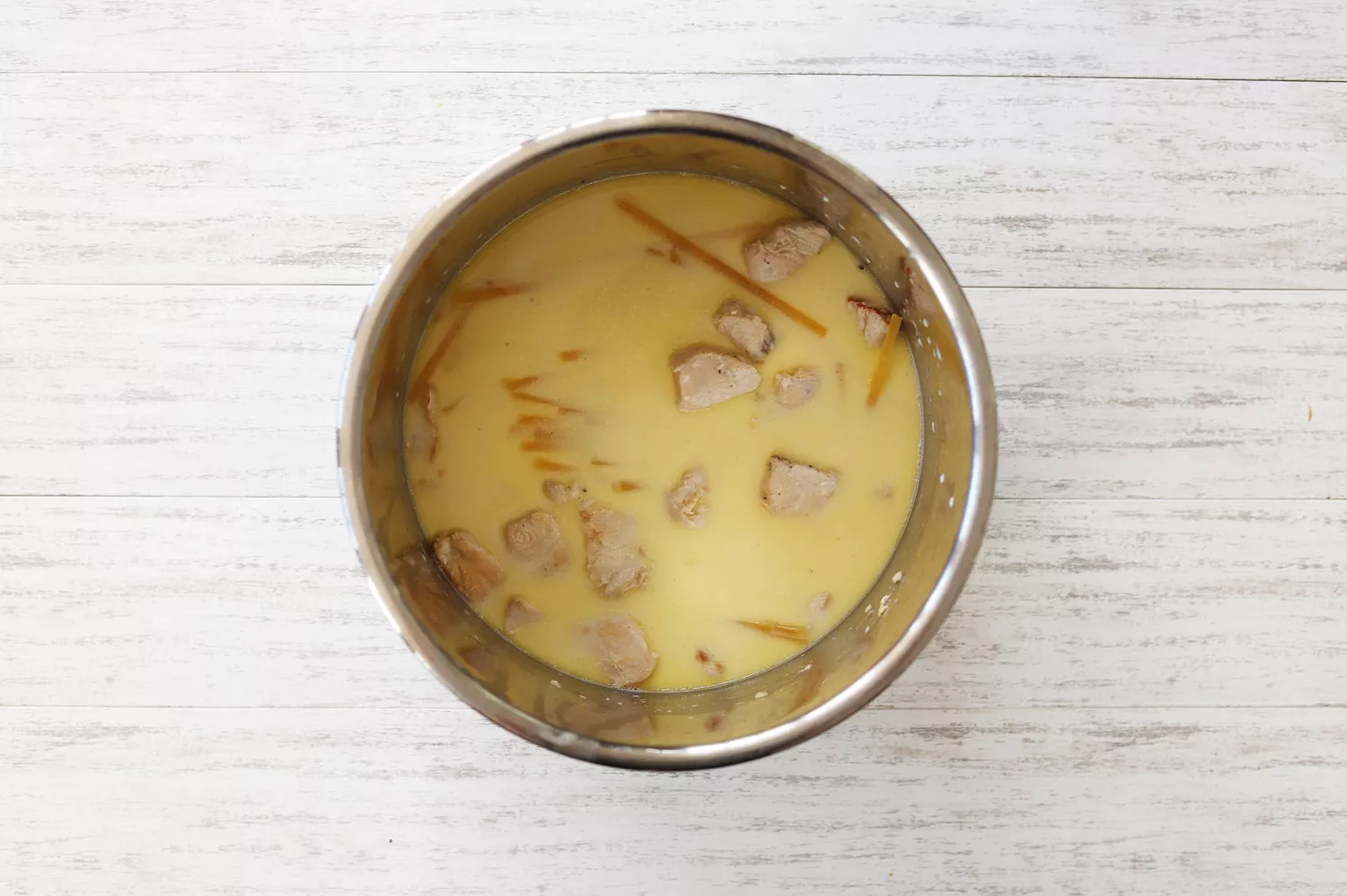 nouilles fettuccine dans un instant pot