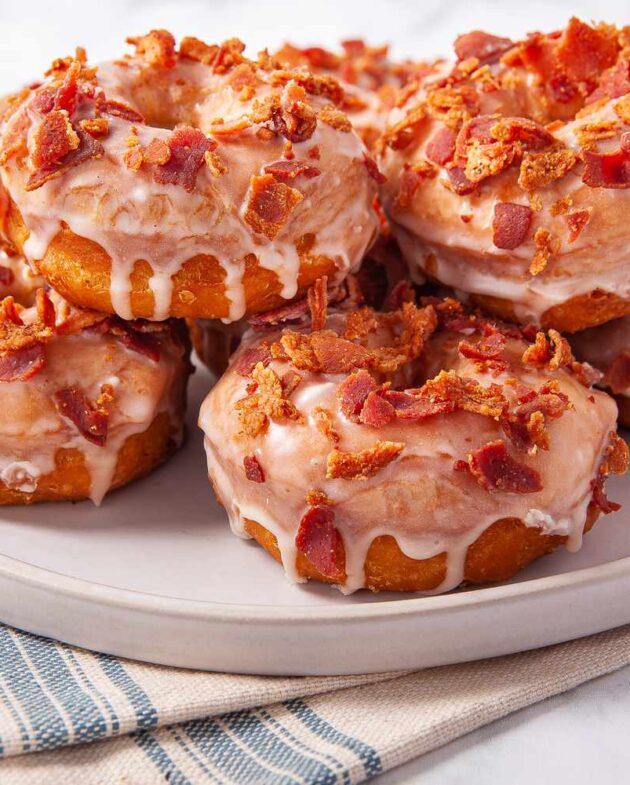 Beignet au bacon d’érable