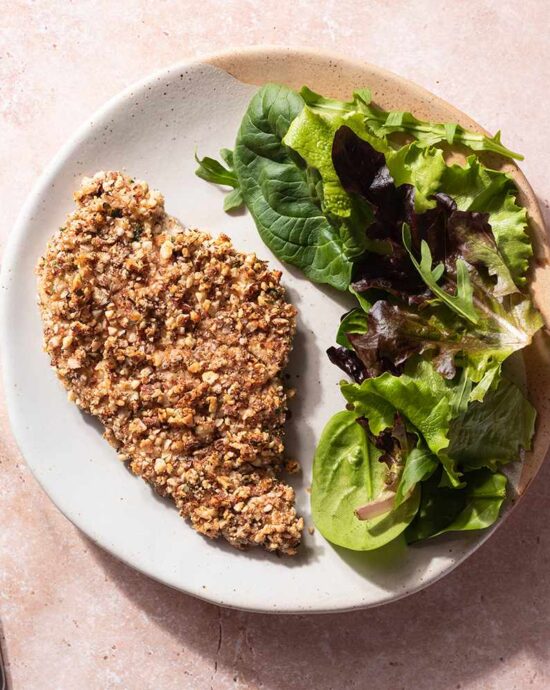 Recette de Poulet en Croûte d’Amande