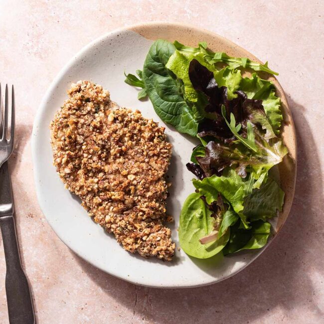 Recette de Poulet en Croûte d’Amande