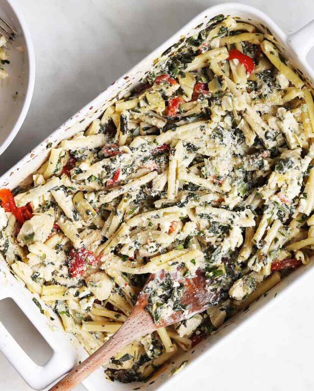 Pâtes à la feta au four