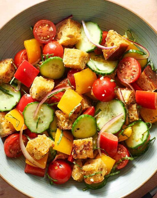 Recette de salade Panzanella