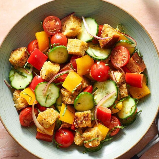 Recette de salade Panzanella