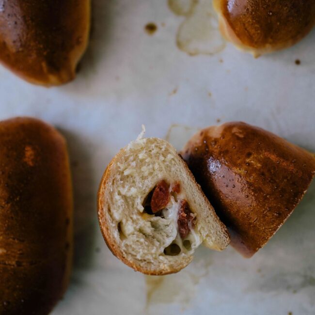 Roulés au pepperoni