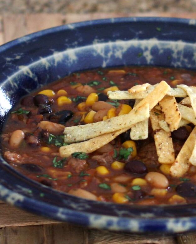 Soupe Taco Facile au Bœuf Haché