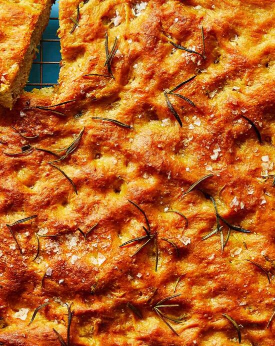 Recette de Focaccia au Romarin