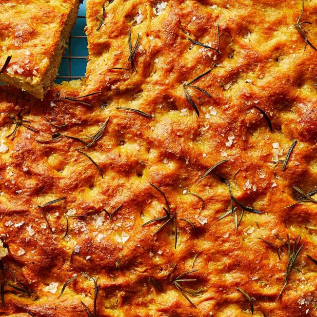 Recette de Focaccia au Romarin