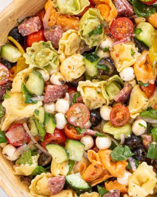 Salade de pâtes tortellini