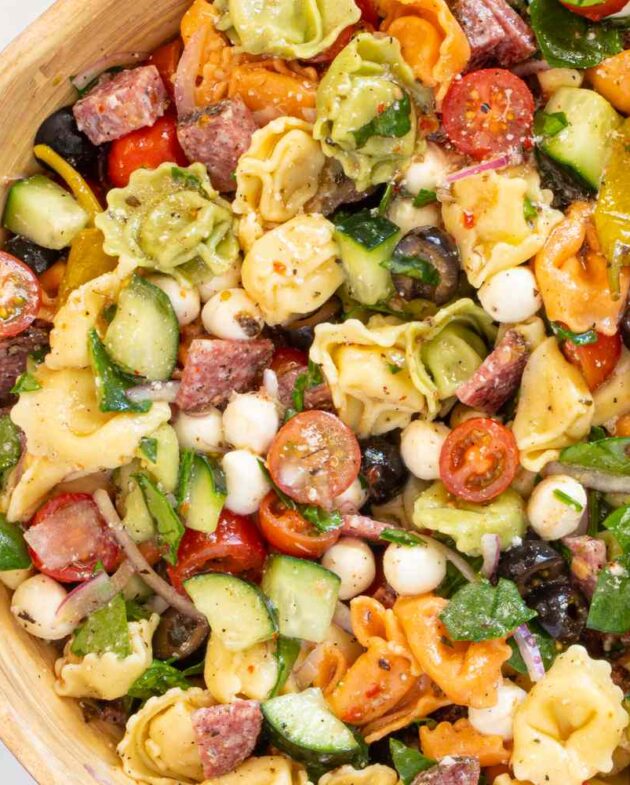 Salade de pâtes tortellini